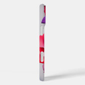 ゴージャスなバラとカスタム文字 Case-Mate iPhoneケース (裏面 / 右)