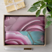 ゴージャスなバラパターンのヴィンテージ外観 薄葉紙 (ギフト)