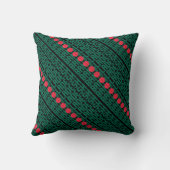 ゴージャスなバングラデシュ国旗 クッション (裏面)