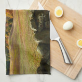 ゴージャスなバーモントのシーンキッチンタオル キッチンタオル (四つ折り)