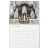 ゴージャスなパイプオルガン2026 – オルガンカレンダー カレンダー (2月 2026)