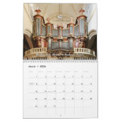 ゴージャスなパイプオルガン – オルガンカレンダー カレンダー (3月 2026)