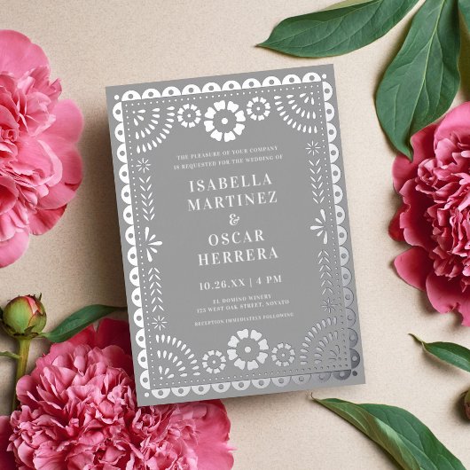 ゴージャスなパペル結婚ピカド実在ボダの 箔招待状