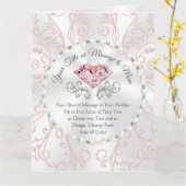 ゴージャスなパーソナライズされた母の日のカード、特大カード カード (黄色い花)