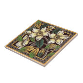 ゴージャスなビクトリアンフローラ転送ウェアRepro タイル (側面)