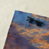 ゴージャスなビーチサンセットインザバハマ ビーチタオル (インサイチュ)