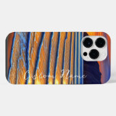 ゴージャスなビーチサンセット iPhoneケース (裏面横)