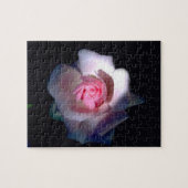 ゴージャスなピンクのバラ ジグソーパズル (横)