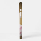 ゴージャスなピンクローズ*ケースメイトiPhoneケース iPhoneケース (左側面)