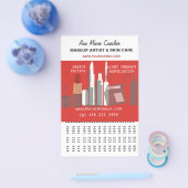 ゴージャスなファッション美しいメイクアップアーティストビジネス チラシ (シングル)