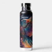 ゴージャスなフェニックス ウォーターボトル (左面)