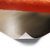 ゴージャスなフラミンゴプリント/ポスター！ フォトプリント            (角)