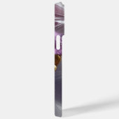 ゴージャスなフワフワの白い子猫バイオレット色の目 Case-Mate iPhoneケース (裏面 / 右)