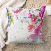 ゴージャスなブーゲンビリアの花装飾用クッション クッション (ブランケット)