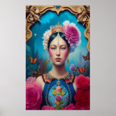 ゴージャスなプリンセスポートレート ポスター (正面)