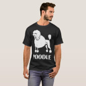 ゴージャスなプードル Tシャツ (正面フル)