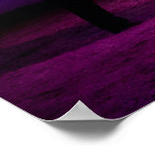 ゴージャスなホワイトサーカスホース ポスター (角)