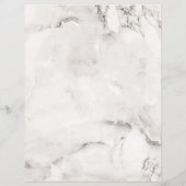 ゴージャスなマーブル模様のまつげ延長同意書 チラシ (裏面)