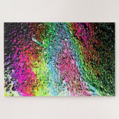 ゴージャスなメタリックな質感のパズル カラフル ジグソーパズル (横)