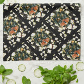 ゴージャスなヨーキープー キッチンタオル (折り畳み)