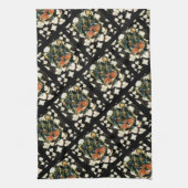 ゴージャスなヨーキープー キッチンタオル (縦)