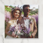 ゴージャスなラベンダーブドウ園 |写真ありがとう フェイバータグ (裏面)