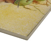 ゴージャスなヴィンテージの収穫と幸せな感謝祭 カッティングボード (角)