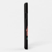 ゴージャスなヴィンテージバラName Monogram Case-Mate iPhoneケース (裏面/右)