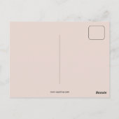 ゴージャスなヴィンテージフランスのアールヌーボーシャンパン ポストカード (裏面)