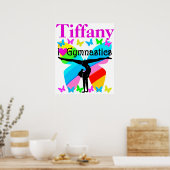 ゴージャスな体操ポスタパーソナライズされたー ポスター (キッチン)