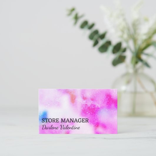 ゴージャスな名刺 名刺 (スタンド正面)