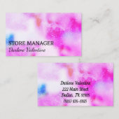 ゴージャスな名刺 名刺 (正面/裏面)