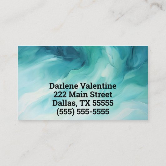 ゴージャスな名刺 名刺 (裏面)