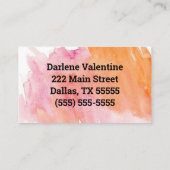 ゴージャスな名刺 名刺 (裏面)