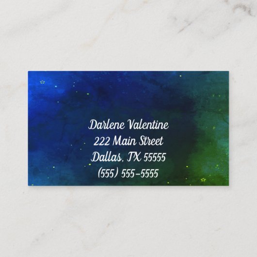 ゴージャスな名刺 名刺 (裏面)