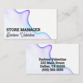 ゴージャスな名刺 名刺 (正面/裏面)