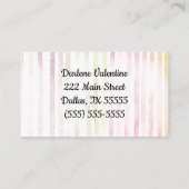 ゴージャスな名刺 名刺 (裏面)