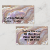 ゴージャスな名刺 名刺 (正面/裏面)