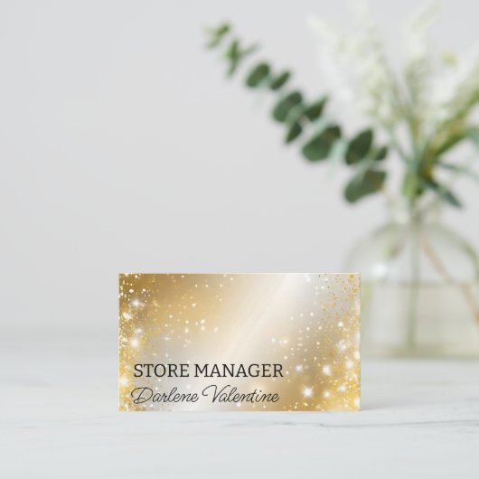 ゴージャスな名刺 名刺 (スタンド正面)