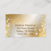 ゴージャスな名刺 名刺 (裏面)