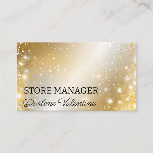 ゴージャスな名刺 名刺 (正面)