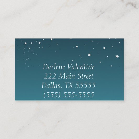 ゴージャスな名刺 名刺 (裏面)