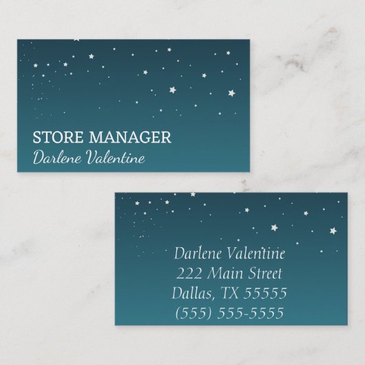 ゴージャスな名刺 名刺 (正面/裏面)