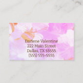 ゴージャスな名刺 名刺 (裏面)