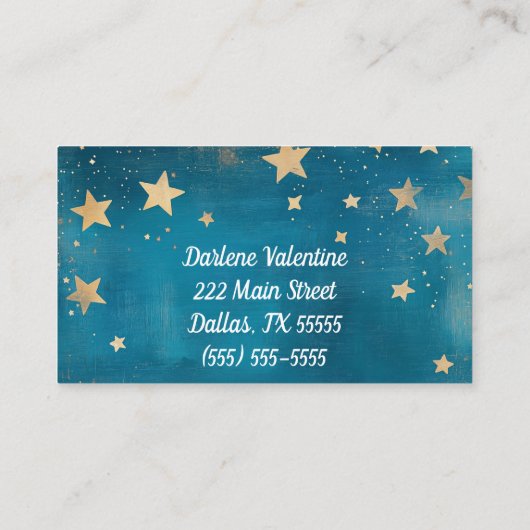 ゴージャスな名刺 名刺 (裏面)