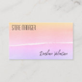 ゴージャスな名刺 名刺 (正面)