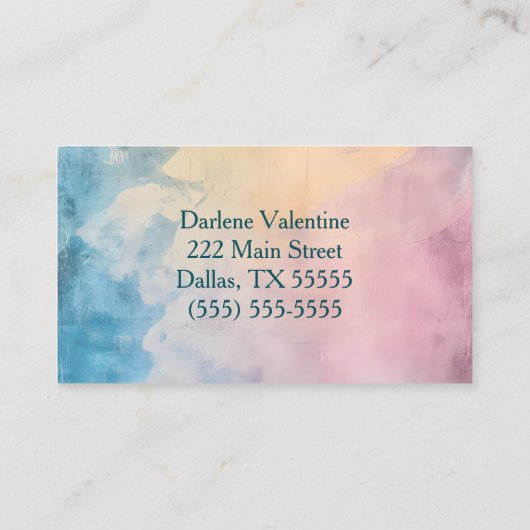 ゴージャスな名刺 名刺 (裏面)