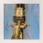 ゴージャスな城ジグソーパズルシャトーデシャンティリー ジグソーパズル (横)