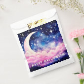 ゴージャスな夜の空三日月ハロウィーン フェイバーバッグ (封をした状態)