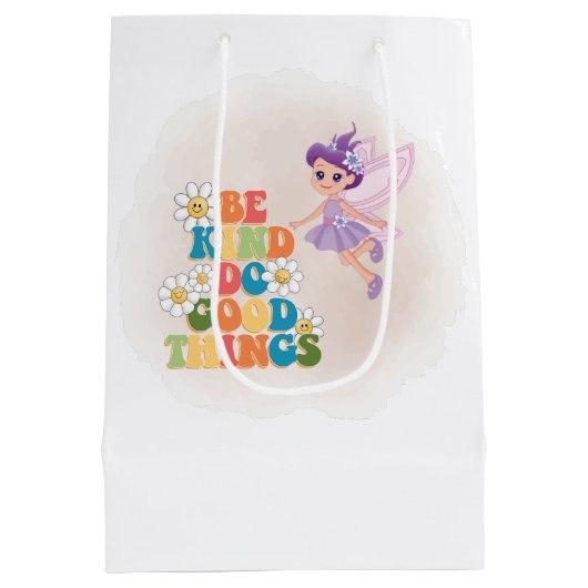 ゴージャスな妖精 ミディアムペーパーバッグ (裏面)